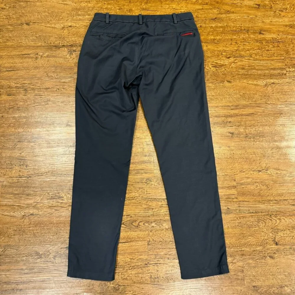 Lululemon‎ Gray Commission ABC Casual Performance Chino Pants Trousers Men 34x33